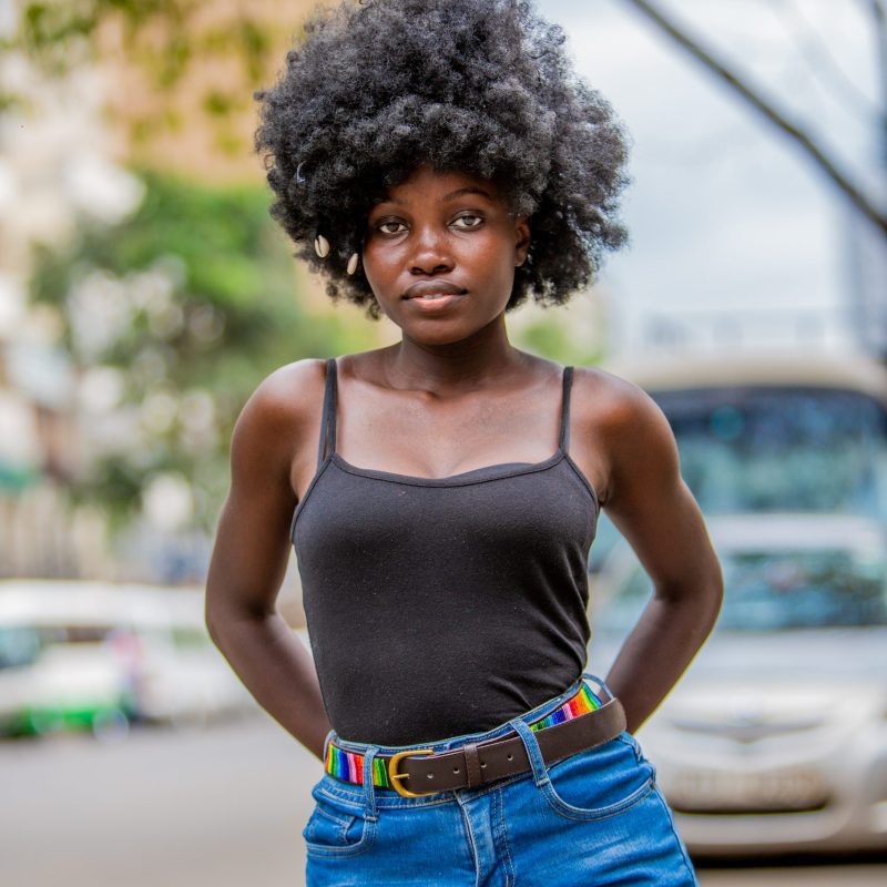 African Leather Belt