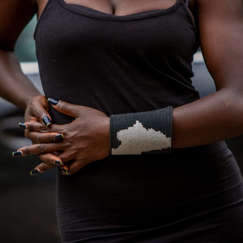 Safari Beaded Cuff