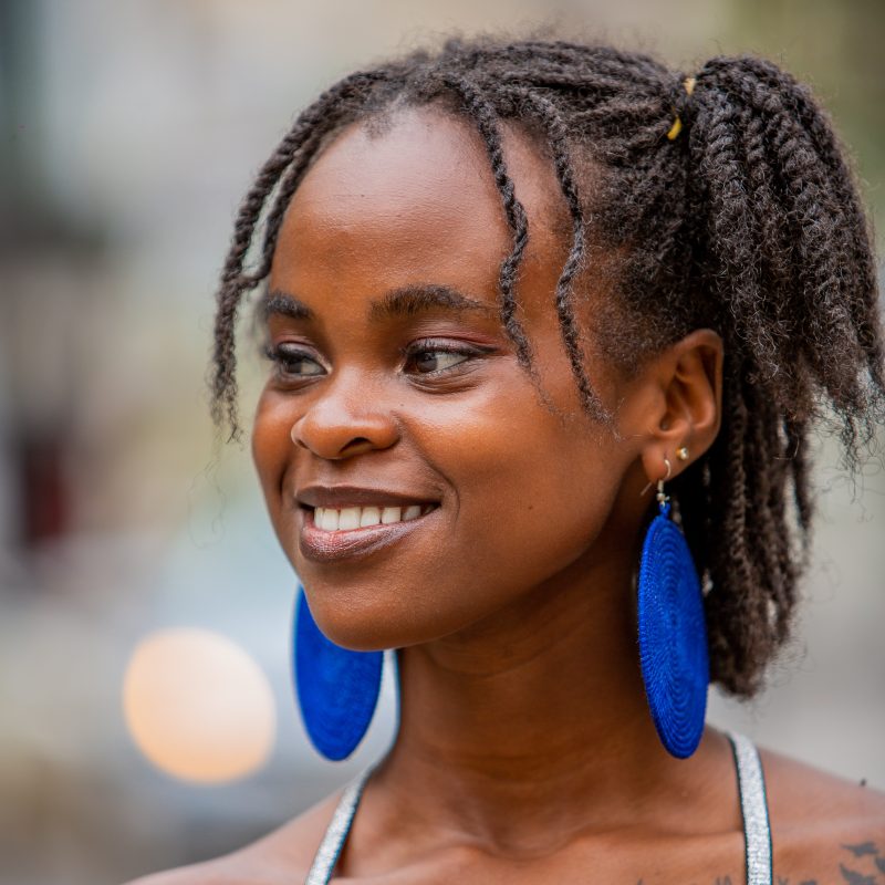 Lola Large Woven Earrings